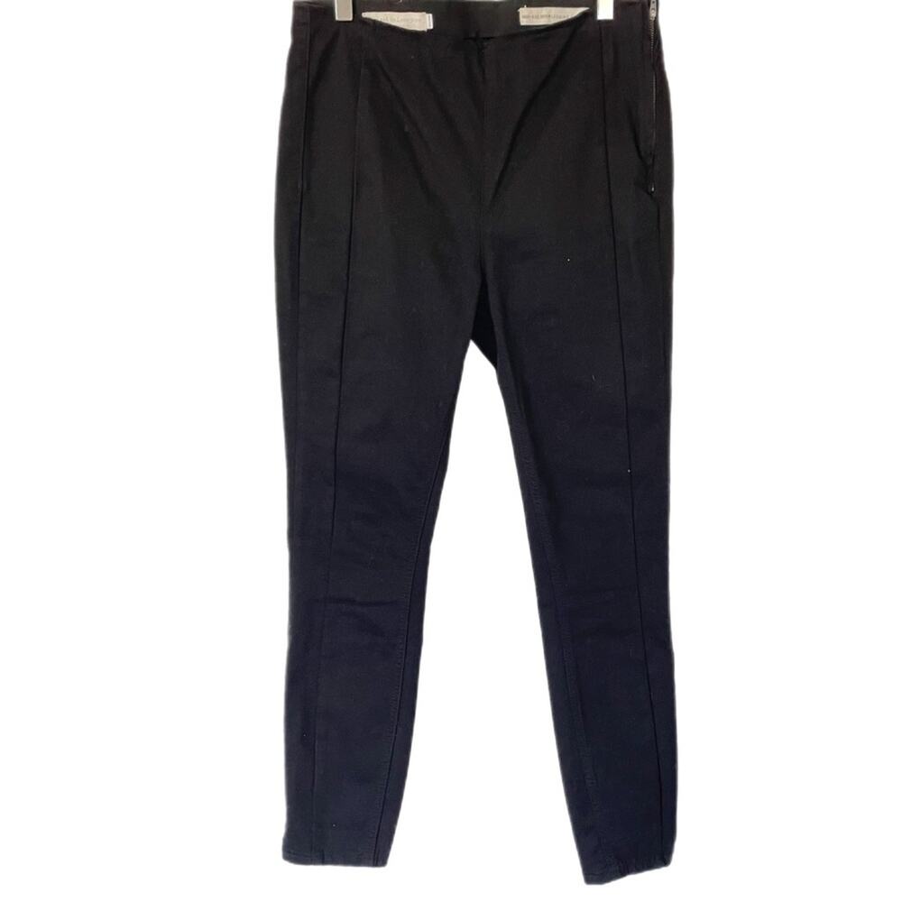 Anthropologie Pilcro High Rise Denim Leggings Black Sz 32